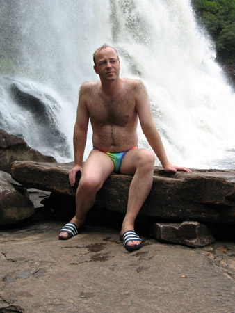 Steffen am Salto El Sapo